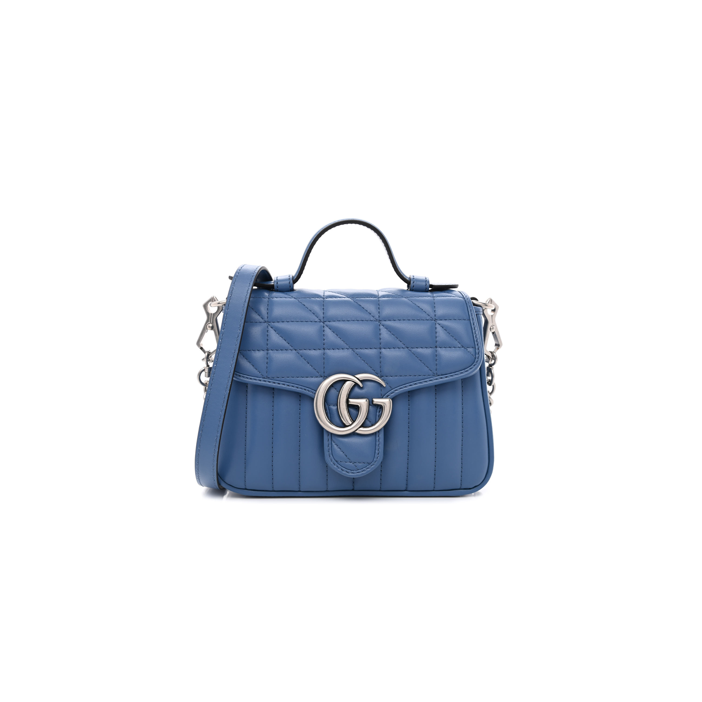 GUCCI GG MARMONT MINI TOP HANDLE BAG ‎583571 (21*15.5*8cm)